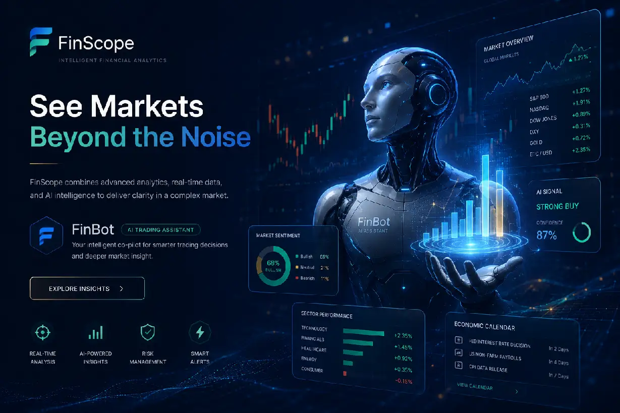 Fin Bot |  دستیار هوشمند تحلیل و معامله‌گری FinScope.ir