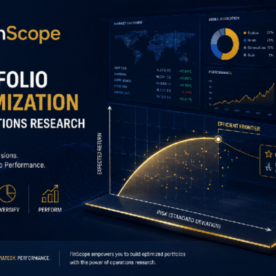 مدل‌های بهینه‌سازی پرتفوی و سبد سهام در تحقیق در عملیات | FinScope