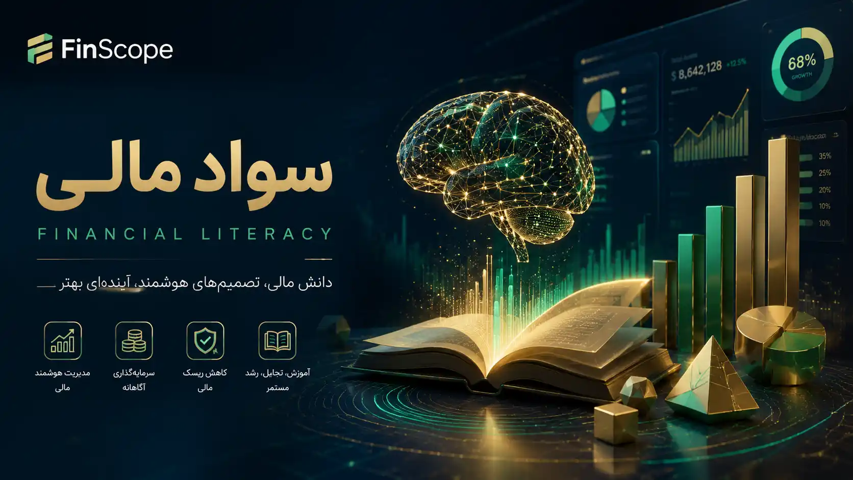 تصویر شاخص مقاله سواد مالی فین‌اسکوپ